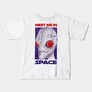 Meet Me in Space Kids T-Shirt